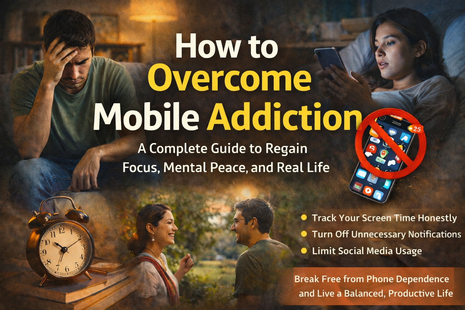 How to Overcome Mobile Addiction
