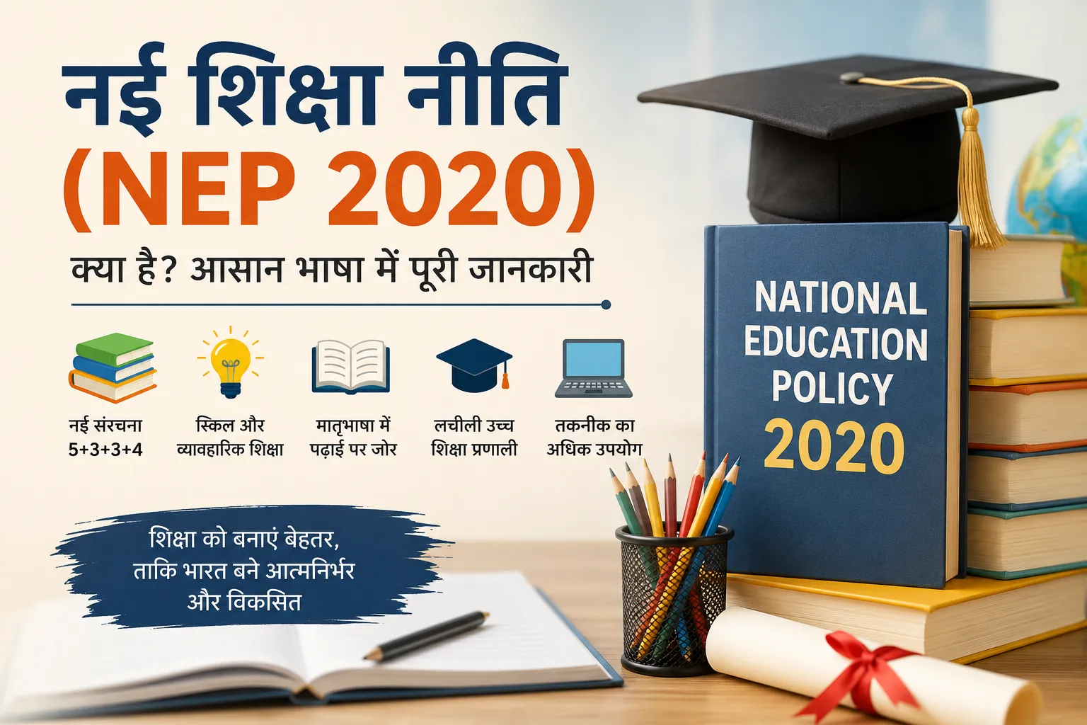 नई शिक्षा नीति (NEP 2020) क्या है? | आसान भाषा में पूरी जानकारी